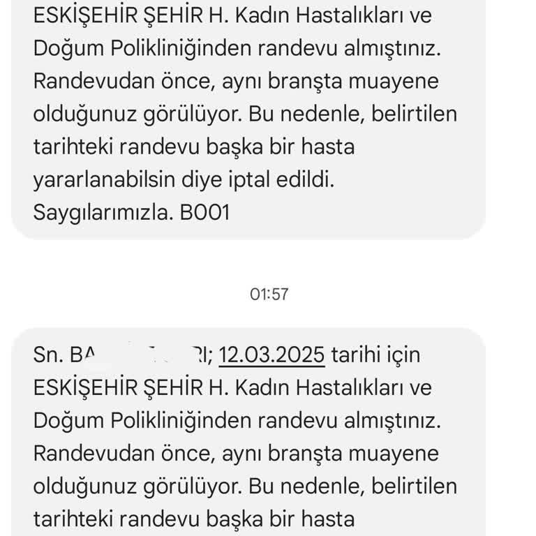 Randevu İptalleriyle Zorlaşan Sağlık Hizmeti