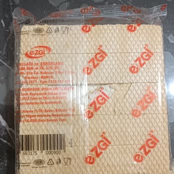 Ezgi Gofret Paketlerinde Hijyen Sorunu