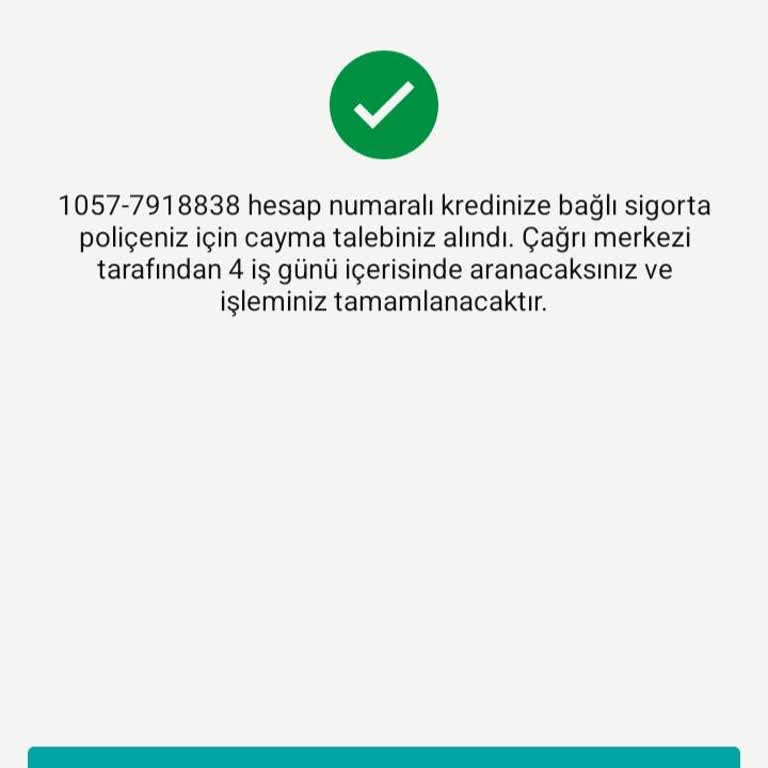 Garanti BBVA Sigorta İptali Ve Geri Ödeme Sorunu