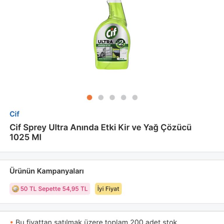 Cif Şişeleri Arabamda Patlıyor!