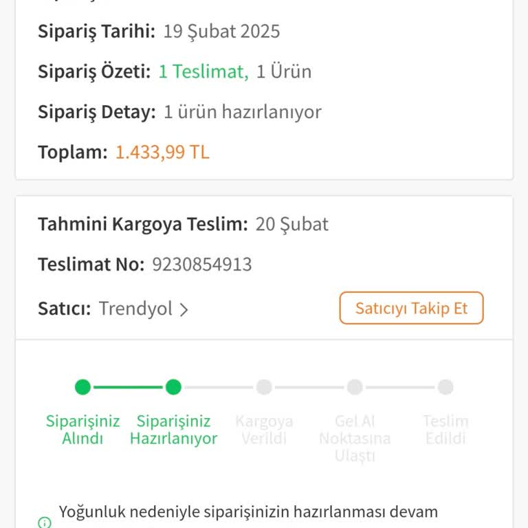 Trendyol'da Stok Sorunu Ve Telafi Kuponu Beklentisi