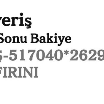 Etimesgut Şubesi Ata Fırın'da Fahiş Fiyat Şoku