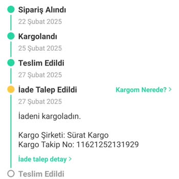 İade Sürecinde Yaşanan Sorun Ve Geri Dönüş Eksikliği