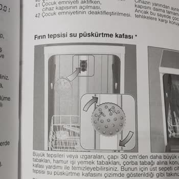 Profilo Bulaşık Makinesi Üst Püskürtme Ünitesi Sorunu