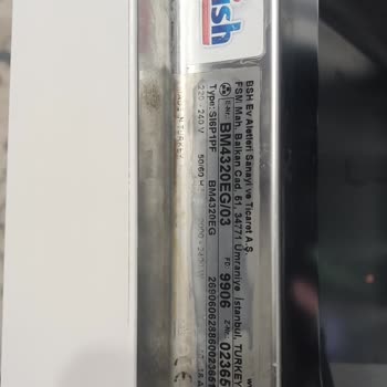 Profilo Bulaşık Makinesi Üst Püskürtme Ünitesi Sorunu