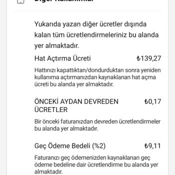 Yanlış Fatura Bilgilendirmesi Ve Haksız Ücretlendirme
