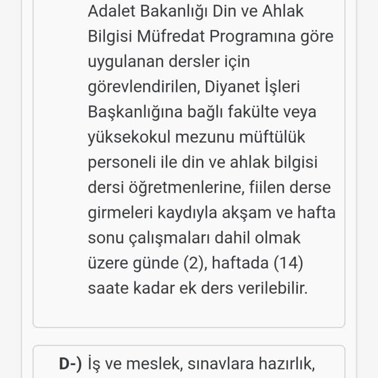 Öğretmenlik Sınav Uygulamasında Güncelleme Eksikliği