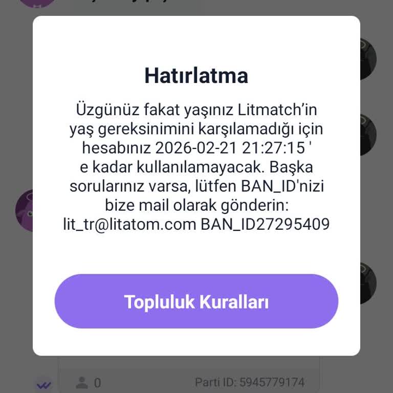 Litmatch Banned Me Without Reason – Restore My Account Now