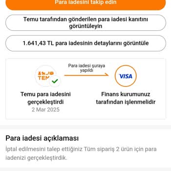 Halkbank İade Sorunu: Temu Alışverişimde Mağduriyet Yaşıyorum