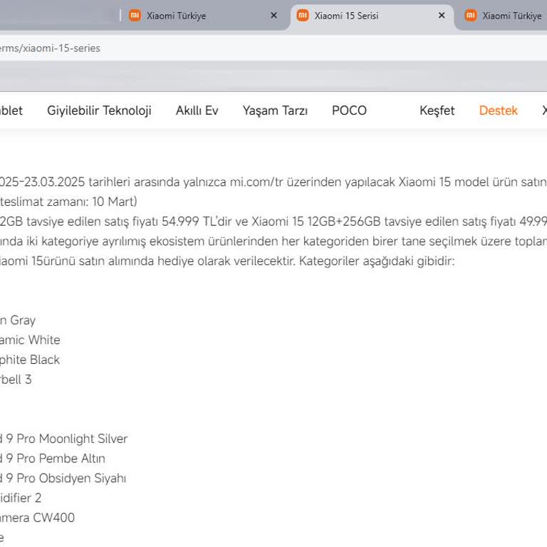 Mi.com Sipariş Teslimatında Sürekli Gecikme Sorunu
