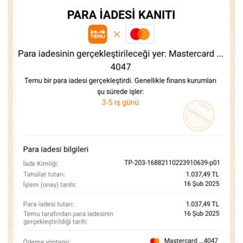 İade Edilmeyen Para Ve Ulaşılamayan Destek