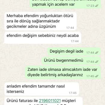 Yanıltıcı Ürün Tanıtımı Ve İade Sürecinde Yaşanan Hayal Kırıklığı