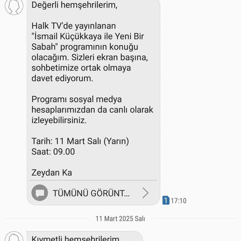 İstem Dışı Gelen Siyasi SMS'ler Sinir Bozuyor