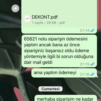 Melina Toptan Takı'da İletişim Eksikliği Ve Kargo Belirsizliği