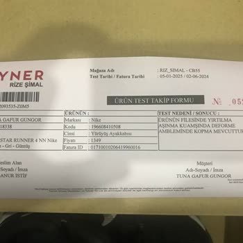 Boyner Sports Rize Mağazasında Yaşanan Nike Çocuk Ayakkabısı Sorunu Ve Müşteri Hizmetleri Eksikliği