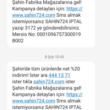 Sürekli Rahatsız Eden Şahin Sucuk SMS Ve Aramaları
