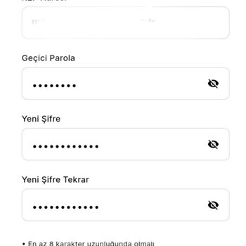 Geçici Şifre Hatası: Uygulama Kendi Şifresini Tanımıyor!