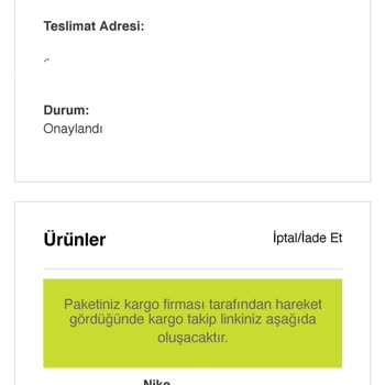 Sportive'den Hayal Kırıklığı: Siparişim Nerede?