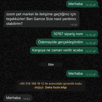 Yanıtsız Kalan Mama Siparişi