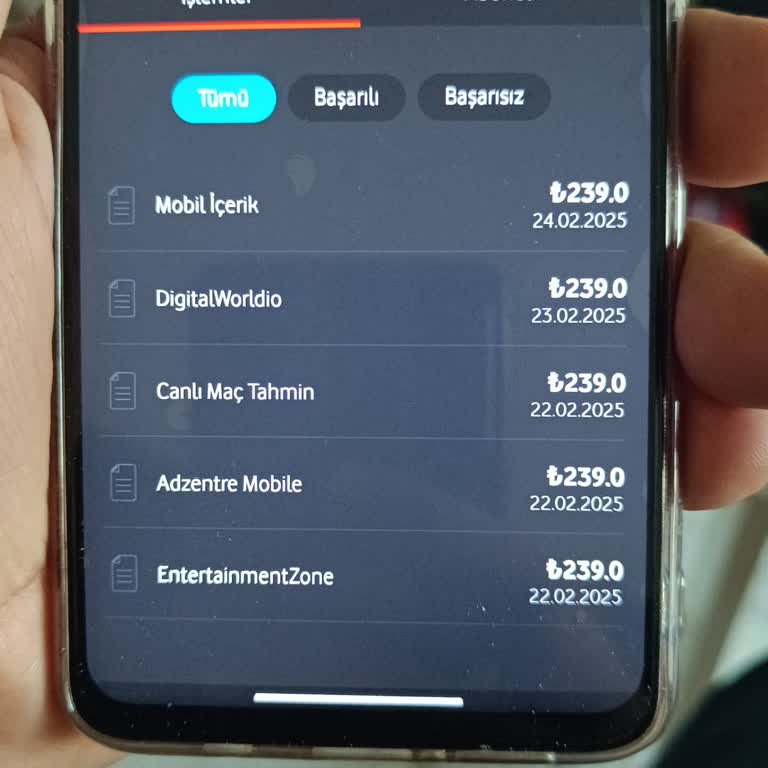 Vodafone Üyelikleri: Gizemli Ve Onaysız İşlemler