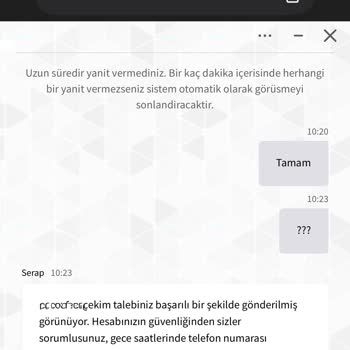Ödeme Sorunları Ve Hesap Kapatma