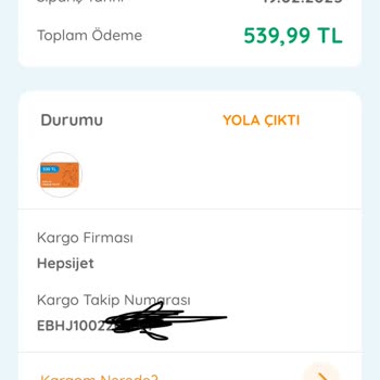 Ebebek Ve Hepsijet Arasında Kayıp Kargo Sorunu
