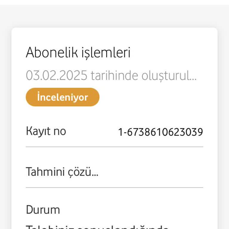 Vodafone Sosyal Destek Kampanyasında Evrak Sorunu