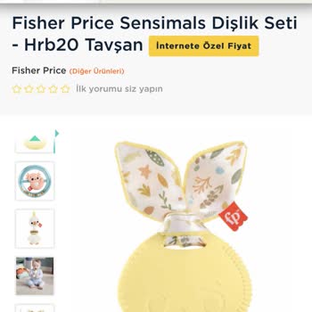 Trendyol Paparza Aldığım Ürün 3'lü Set Görünümlü 1 Adet Dişlik Geldi!