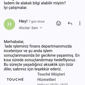 İade Sürecinde Yetersiz Hizmet Ve Gecikme