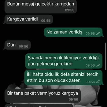 Kargo Takip Sorunu Ve Güven Vermeyen İletişim