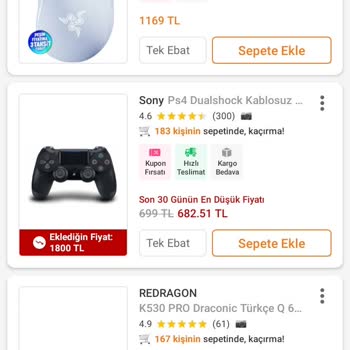 Fiyat Düşüşü Ve Ürün Kalitesi Hayal Kırıklığı