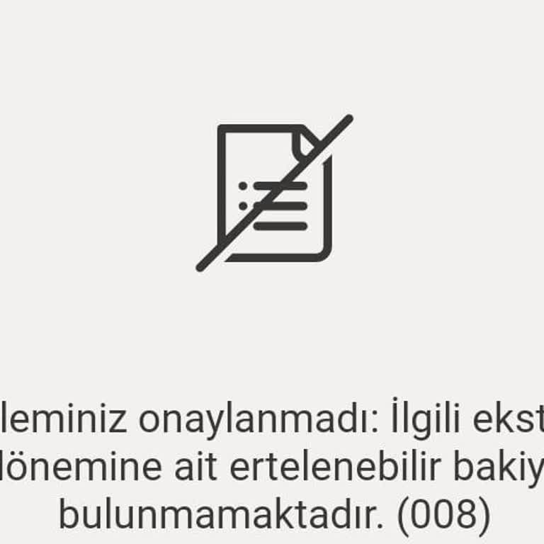 Ekstre Erteleme Vaadiyle Kart Çıkarttım, Hüsranla Karşılaştım