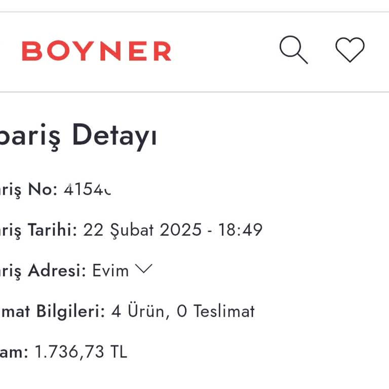 Boyner'den İade Sorunu Ve Müşteri Hizmetleri İlgisizliği