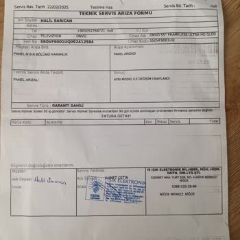 Onvo TV Arızası Ve N11.com İade Sürecinde Yaşanan Aksaklıklar