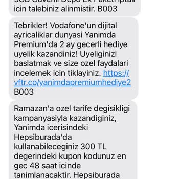 Vodafone Ve Alkış İletişim'den Onaysız Taahhüt Şoku