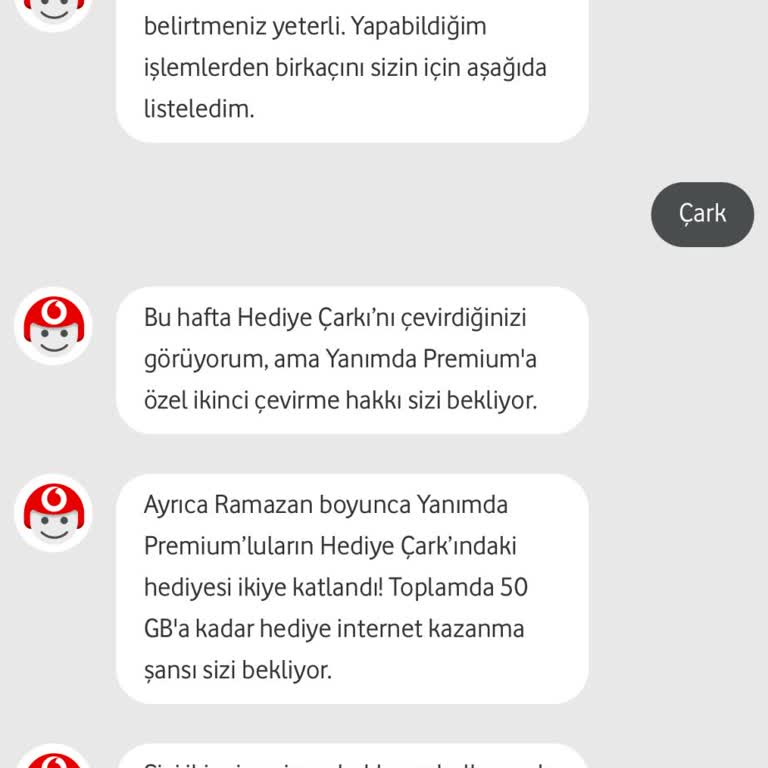 Vodafone Hediye Çarkı Hakkında Yanıltıcı Bilgilendirme