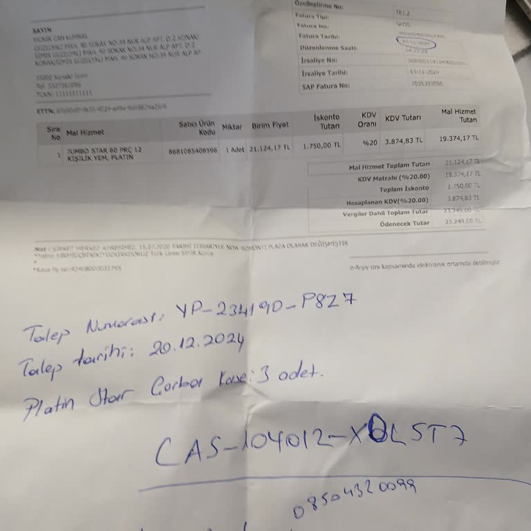 Jumbo'dan Aldığım Yemek Takımı Hayal Kırıklığı