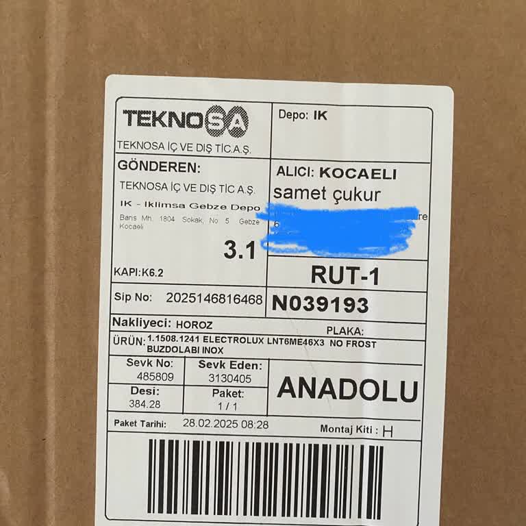 Yanlış Gelen Buzdolabı Ve İlgisiz Müşteri Hizmetleri Deneyimi