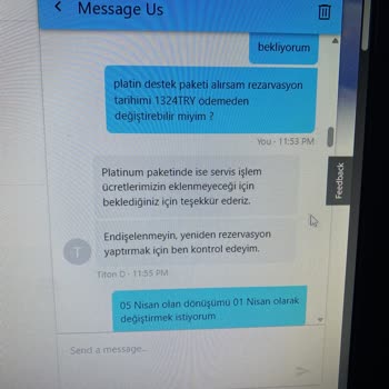 Uçak Bileti Değişiminde Yaşanan Sorun