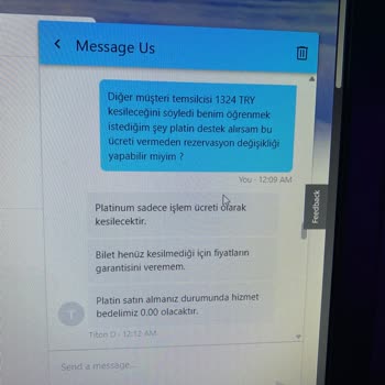 Uçak Bileti Değişiminde Yaşanan Sorun