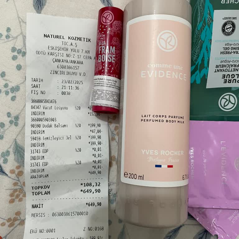 Yves Rocher Mağazada Yok Sayıldım Ve İndirim Uygulanmadı