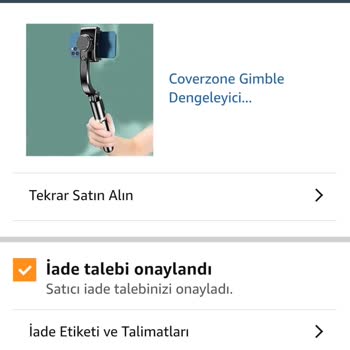 Amazon Türkiye'de İade Süreci Sorunu