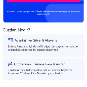 Pazarama'da Cüzdan Hesabı Ve Plus Üyelik Sorunu