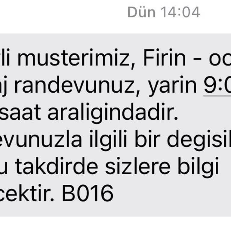 Siemens Servis Randevusu Sorunu Ve Geri Bildirim Eksikliği