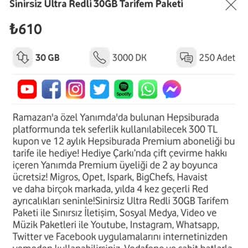 Vodafone'dan Mevcut Müşteriye Fahiş Fiyat Teklifi
