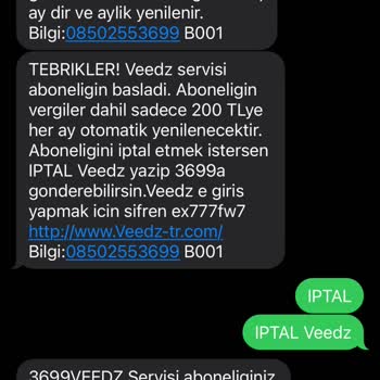 Veedz Aboneliği Şoku: Onaysız İşlem Ve İade Mücadelesi