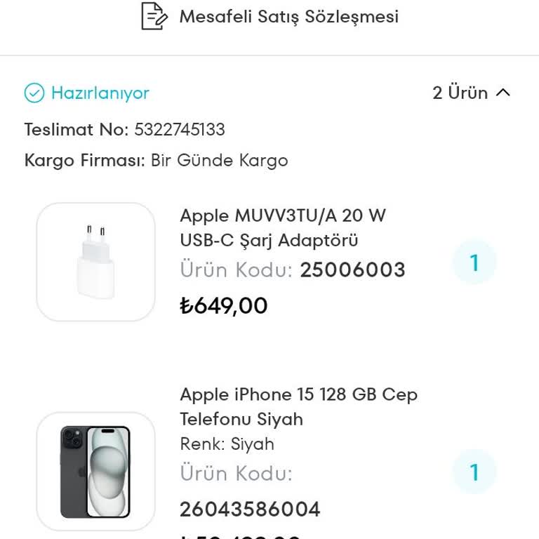 A101'den Aldığım Telefonun Kargo Süreci Ve Müşteri Hizmetleri Sorunu