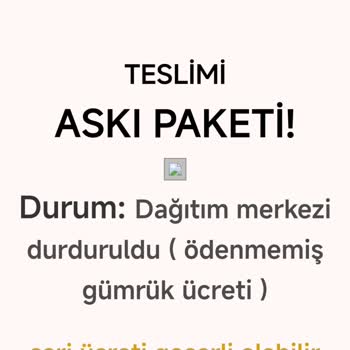 Gmail Adresime Gelen Sahte Kargo Mesajları Hakkında Şikayet