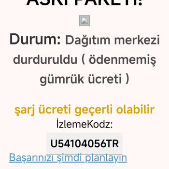 Gmail Adresime Gelen Sahte Kargo Mesajları Hakkında Şikayet