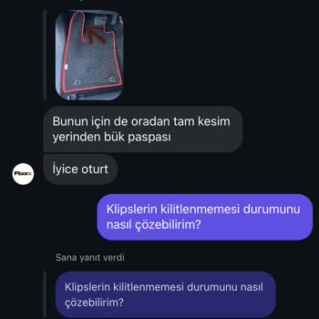 Floorx_tr'den Alınan Paspaslar Sorun Yaratıyor